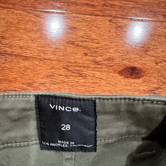 Vince army green high waisted cargo pants 27 - Picture 4 of 6